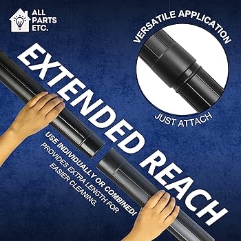 Amazon.com: ALL PARTS ETC. 2.5 Inch Vacuum Extension Wands 19